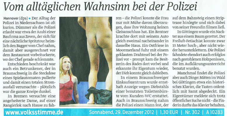 alltäglicher Wahnsinn