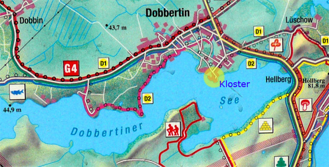 Karte von Dobbertin