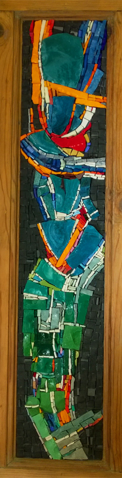 Mosaik aus Castell Gandolfo - La Musa Mosaici