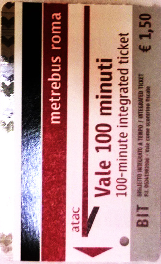 Ticket Rom Metro