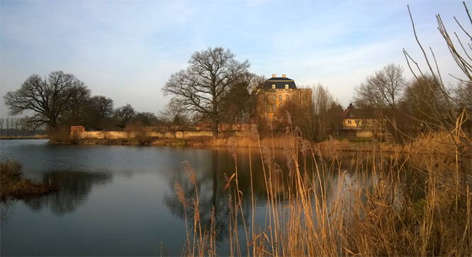 Das Dornburger Schloss, Elbe