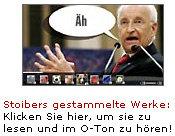 Stoibers Versprecher