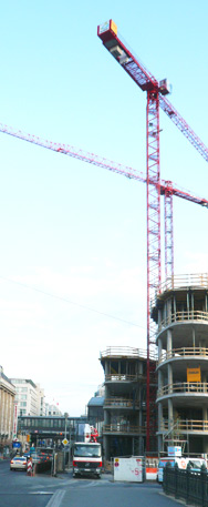 Baustelle Bahnhof Friedrichstrasse