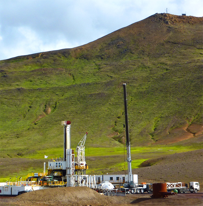 Krafla -  Iceland Deep Drilling Project (IDDP) 