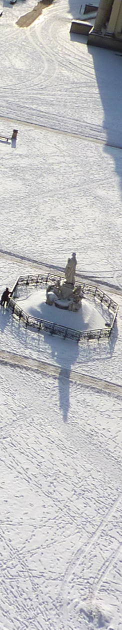 Spuren auf dem Gendarmenmarkt