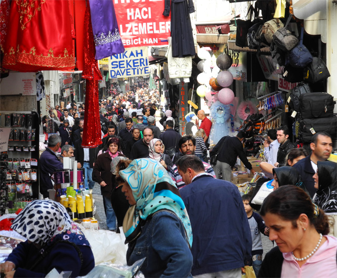 Basar in Eminönü