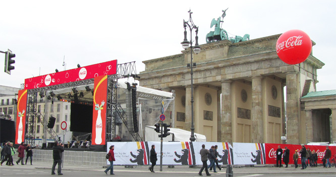 20 Jahre Deutsche Einheit am Brandenburger Tor